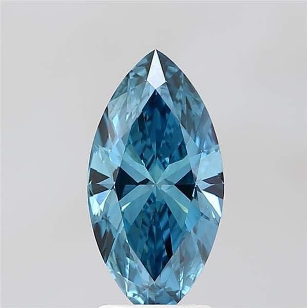 Loose Diamond - MARQUISE 2.01ct Fancy Vivid Blue VS1: Loose Diamond - MARQUISE 2.01ct Fancy Vivid Blue VS1 Source: This is a real non-mined Diamond that has been grown in a lab Shape: MARQUISE Carats: 2.01 Color: Fancy Vivid Blue Certification: IGI Video