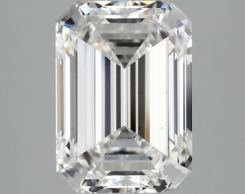 Loose Diamond - EMERALD 3.09ct F VS2: Loose Diamond - EMERALD 3.09ct F VS2 Source: This is a real non-mined Diamond that has been grown in a lab Shape: EMERALD Carats: 3.09 Color: F Clarity: VS2 Certification: IGI Video: