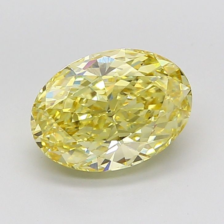 Loose Diamond - OVAL 3.05ct Fancy Yellow VS1: Loose Diamond - OVAL 3.05ct Fancy Yellow VS1 Source: This is a real non-mined Diamond that has been grown in a lab Shape: OVAL Carats: 3.05 Color: Fancy Yellow Certification: IGI Video: