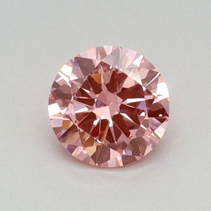 Loose Diamond - ROUND 0.44ct Fancy Vivid Pink VS1: Loose Diamond - ROUND 0.44ct Fancy Vivid Pink VS1 Source: This is a real non-mined Diamond that has been grown in a lab Shape: ROUND Carats: 0.44 Color: Fancy Vivid Pink Certification: IGI Video: