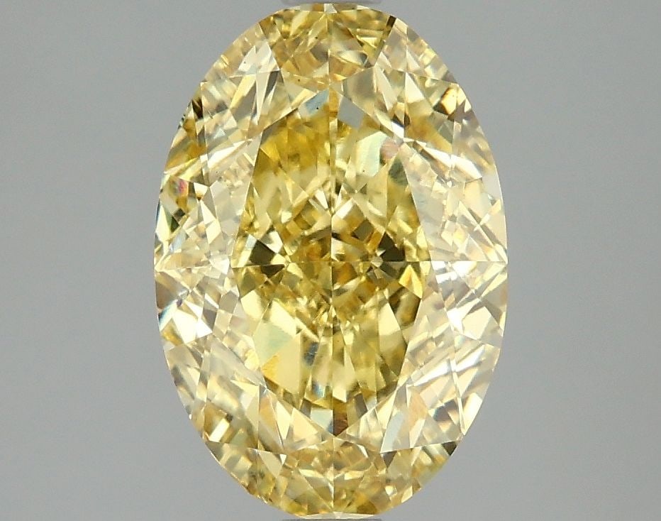 Loose Diamond - OVAL 3.04ct Fancy Vivid Yellow VS1: Loose Diamond - OVAL 3.04ct Fancy Vivid Yellow VS1 Source: This is a real non-mined Diamond that has been grown in a lab Shape: OVAL Carats: 3.04 Color: Fancy Vivid Yellow Certification: IGI Video: