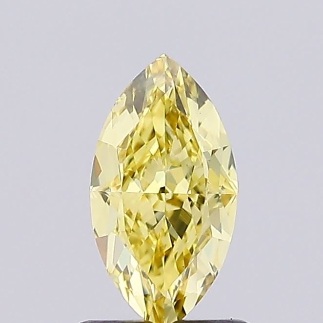 Loose Diamond - MARQUISE 1.05ct Fancy Intense Yellow VS1: Loose Diamond - MARQUISE 1.05ct Fancy Intense Yellow VS1 Source: This is a real non-mined Diamond that has been grown in a lab Shape: MARQUISE Carats: 1.05 Color: Fancy Intense Yellow Certification: I