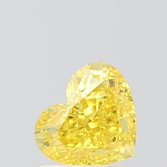 Loose Diamond - HEART 1.04ct Fancy Vivid Yellow VS1: Loose Diamond - HEART 1.04ct Fancy Vivid Yellow VS1 Source: This is a real non-mined Diamond that has been grown in a lab Shape: HEART Carats: 1.04 Color: Fancy Vivid Yellow Certification: IGI Video: