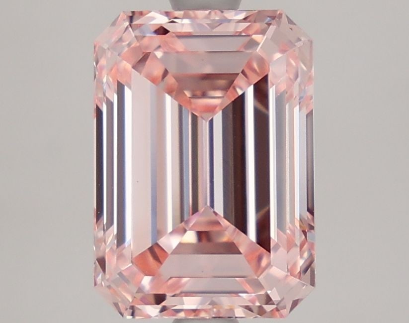 Loose Diamond - EMERALD 3.11ct Fancy Intense Pink VS1: Loose Diamond - EMERALD 3.11ct Fancy Intense Pink VS1 Source: This is a real non-mined Diamond that has been grown in a lab Shape: EMERALD Carats: 3.11 Color: Fancy Intense Pink Certification: IGI Vid