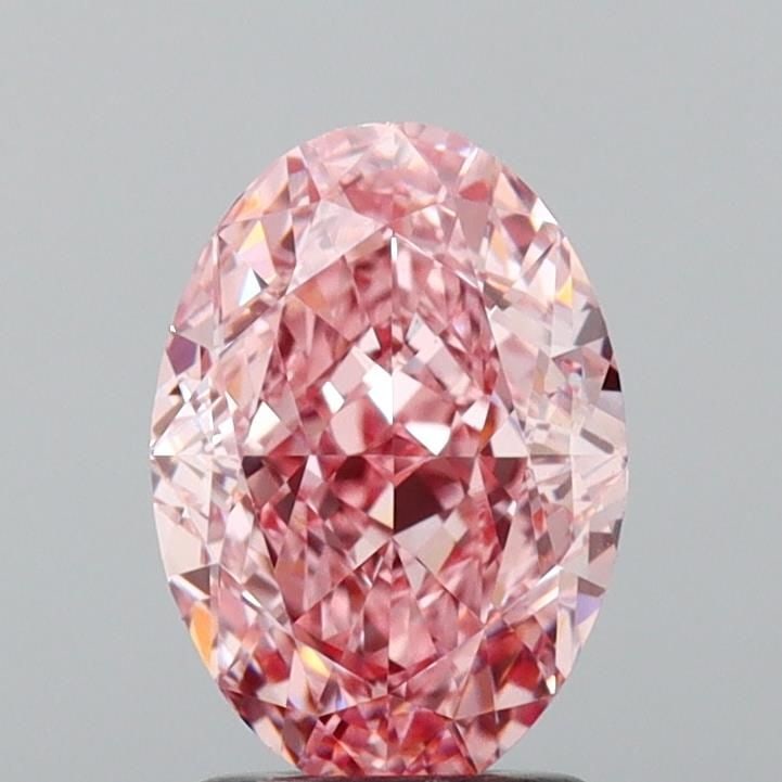 Loose Diamond - OVAL 2.23ct Fancy Vivid Pink VVS2: Loose Diamond - OVAL 2.23ct Fancy Vivid Pink VVS2 Source: This is a real non-mined Diamond that has been grown in a lab Shape: OVAL Carats: 2.23 Color: Fancy Vivid Pink Certification: IGI Video: