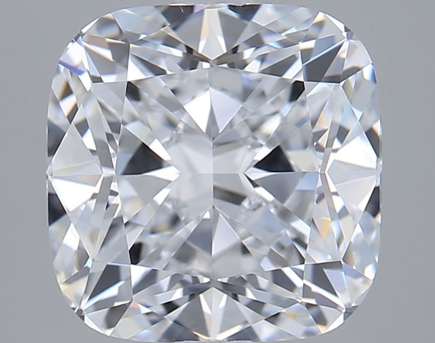 Loose Diamond - CUSHION MODIFIED 3.08ct D VVS2: Loose Diamond - CUSHION MODIFIED 3.08ct D VVS2 Source: This is a real non-mined Diamond that has been grown in a lab Shape: CUSHION MODIFIED Carats: 3.08 Color: D Clarity: VVS2 Certification: IGI Vide