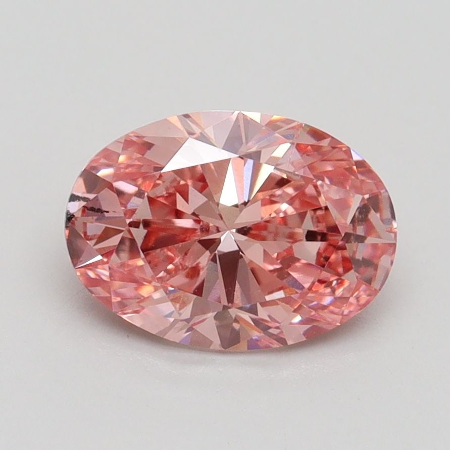 Loose Diamond - OVAL 1.5ct Fancy Intense Pink SI1: Loose Diamond - OVAL 1.5ct Fancy Intense Pink SI1 Source: This is a real non-mined Diamond that has been grown in a lab Shape: OVAL Carats: 1.5 Color: Fancy Intense Pink Certification: IGI Video: