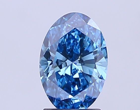 Loose Diamond - OVAL 2.0ct Fancy Vivid Blue SI2: Loose Diamond - OVAL 2.0ct Fancy Vivid Blue SI2 Source: This is a real non-mined Diamond that has been grown in a lab Shape: OVAL Carats: 2.0 Color: Fancy Vivid Blue Certification: IGI Video: