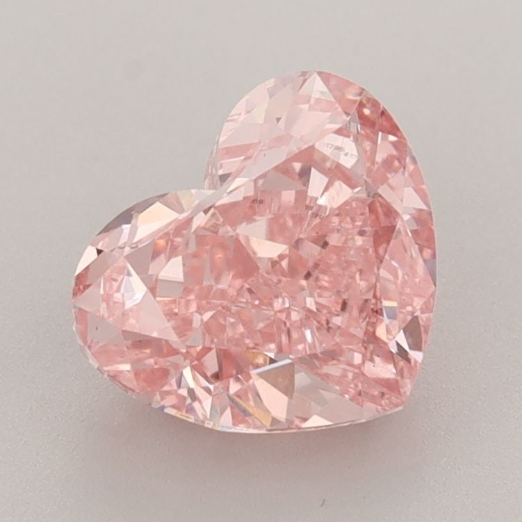 Loose Diamond - HEART 1.88ct Fancy Vivid Pink VS1: Loose Diamond - HEART 1.88ct Fancy Vivid Pink VS1 Source: This is a real non-mined Diamond that has been grown in a lab Shape: HEART Carats: 1.88 Color: Fancy Vivid Pink Certification: IGI Video:
