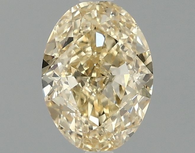 Loose Diamond - OVAL 1.02ct Fancy Vivid Yellow VS1: Loose Diamond - OVAL 1.02ct Fancy Vivid Yellow VS1 Source: This is a real non-mined Diamond that has been grown in a lab Shape: OVAL Carats: 1.02 Color: Fancy Vivid Yellow Certification: IGI Video: