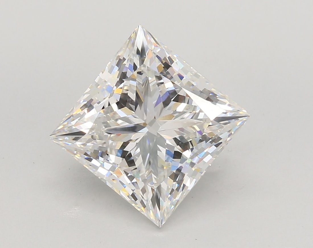 Loose Diamond - PRINCESS 5.09ct E VS1: Loose Diamond - PRINCESS 5.09ct E VS1 Source: This is a real non-mined Diamond that has been grown in a lab Shape: PRINCESS Carats: 5.09 Color: E Clarity: VS1 Certification: IGI Video: