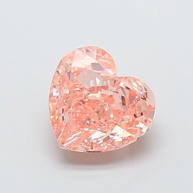 Loose Diamond - HEART 2.01ct Fancy Intense Pink VS1: Loose Diamond - HEART 2.01ct Fancy Intense Pink VS1 Source: This is a real non-mined Diamond that has been grown in a lab Shape: HEART Carats: 2.01 Color: Fancy Intense Pink Certification: IGI Video: