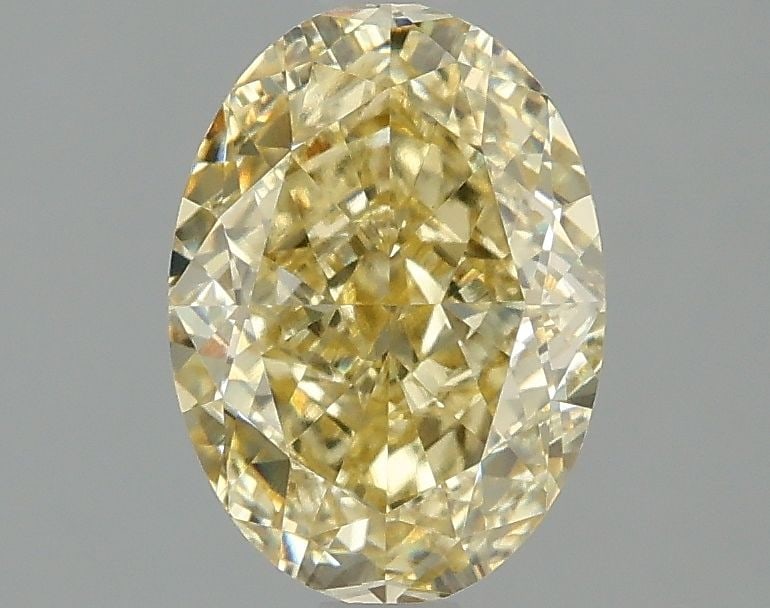 Loose Diamond - OVAL 2.07ct Fancy Intense Yellow VS1: Loose Diamond - OVAL 2.07ct Fancy Intense Yellow VS1 Source: This is a real non-mined Diamond that has been grown in a lab Shape: OVAL Carats: 2.07 Color: Fancy Intense Yellow Certification: IGI Video
