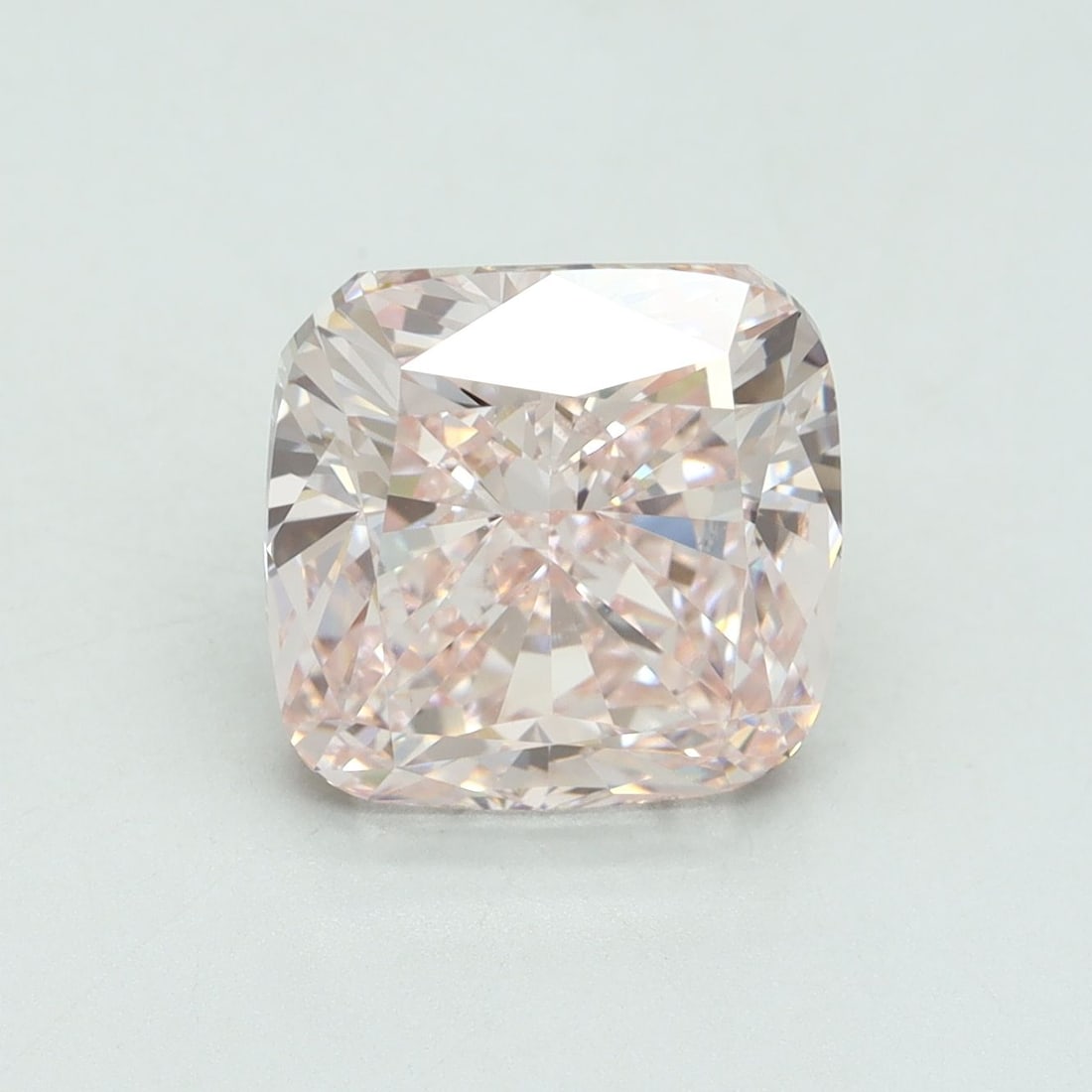 Loose Diamond - CUSHION BRILLIANT 5.07ct Fancy Intense Pink VS1: Loose Diamond - CUSHION BRILLIANT 5.07ct Fancy Intense Pink VS1 Source: This is a real non-mined Diamond that has been grown in a lab Shape: CUSHION BRILLIANT Carats: 5.07 Color: Fancy Intense Pink Ce