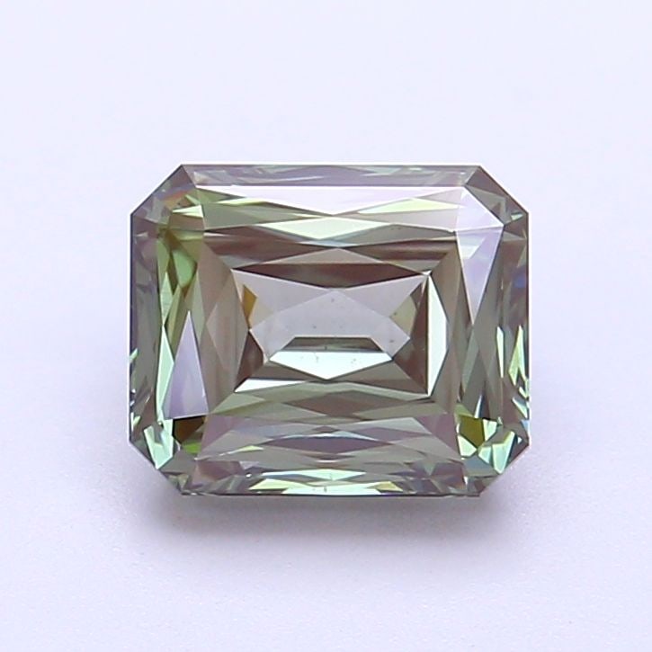 Loose Diamond - RADIANT 2.04ct Fancy Deep Green VS1: Loose Diamond - RADIANT 2.04ct Fancy Deep Green VS1 Source: This is a real non-mined Diamond that has been grown in a lab Shape: RADIANT Carats: 2.04 Color: Fancy Deep Green Certification: IGI Video: