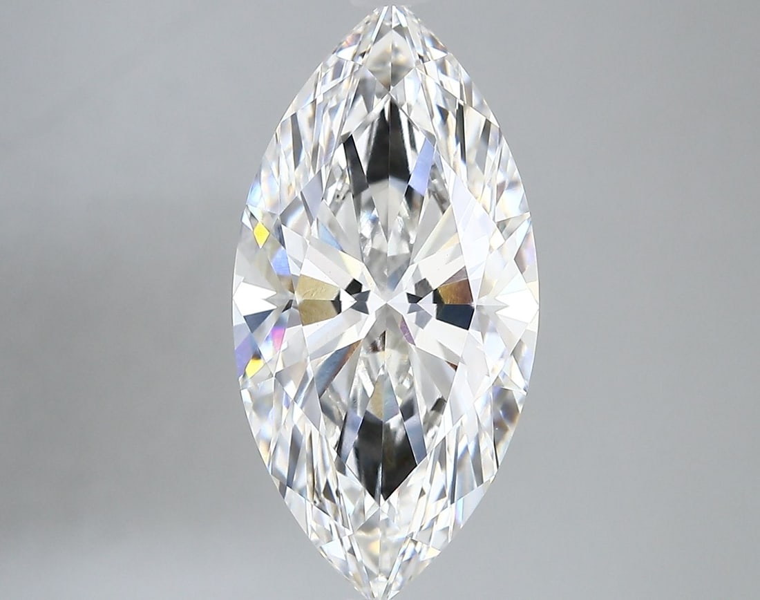 Loose Diamond - MARQUISE 5.06ct F VVS2: Loose Diamond - MARQUISE 5.06ct F VVS2 Source: This is a real non-mined Diamond that has been grown in a lab Shape: MARQUISE Carats: 5.06 Color: F Clarity: VVS2 Certification: IGI Video: