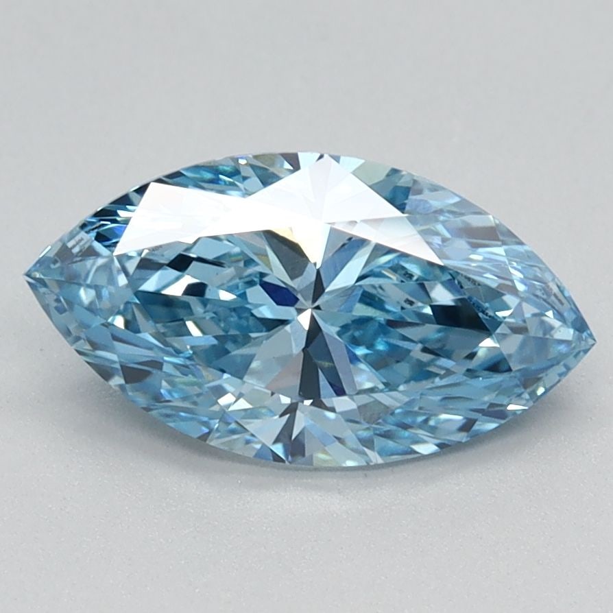 Loose Diamond - MARQUISE 1.17ct Fancy Vivid Blue VVS2 (1 of 1)