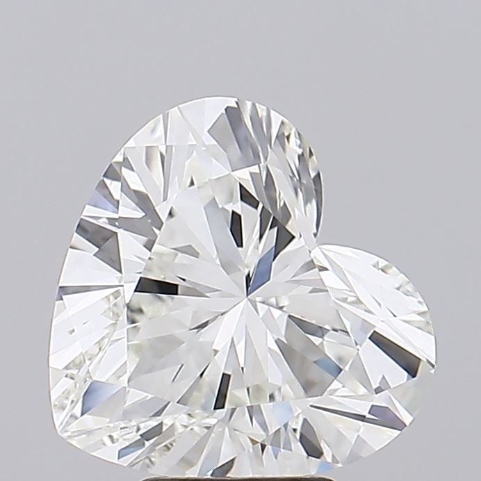 Loose Diamond - HEART 5.0ct G VVS2: Loose Diamond - HEART 5.0ct G VVS2 Source: This is a real non-mined Diamond that has been grown in a lab Shape: HEART Carats: 5.0 Color: G Clarity: VVS2 Certification: IGI Video:
