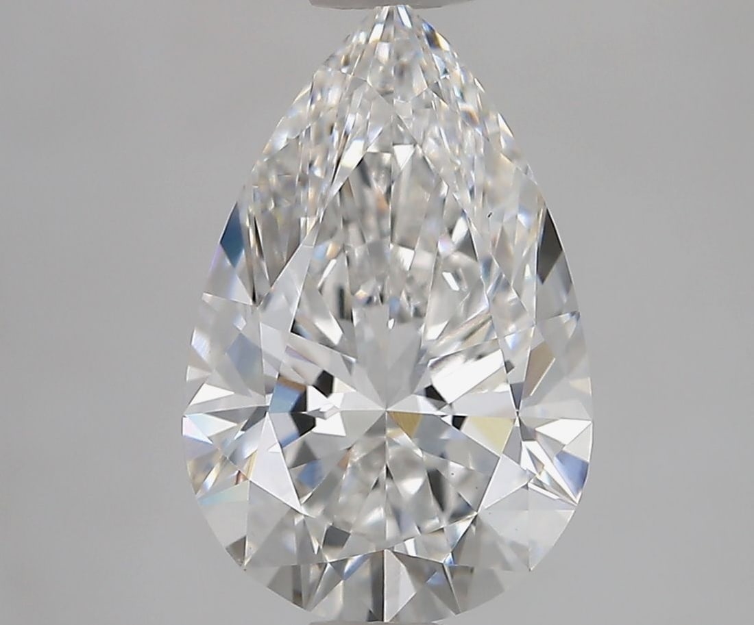 Loose Diamond - PEAR 2.43ct D VVS2: Loose Diamond - PEAR 2.43ct D VVS2 Source: This is a real non-mined Diamond that has been grown in a lab Shape: PEAR Carats: 2.43 Color: D Clarity: VVS2 Certification: IGI Video: