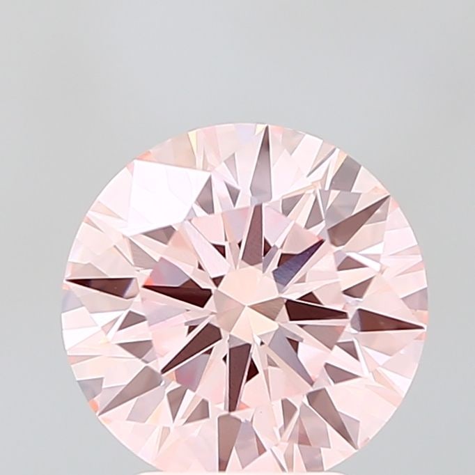 Ideal Loose Diamond - ROUND 3.1ct Fancy Intense Pink VVS2: Ideal Loose Diamond - ROUND 3.1ct Fancy Intense Pink VVS2 Source: This is a real non-mined Diamond that has been grown in a lab Shape: ROUND Carats: 3.1 Color: Fancy Intense Pink Certification: IGI Ad