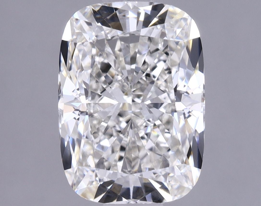Loose Diamond - CUSHION BRILLIANT 1.74ct G VVS2: Loose Diamond - CUSHION BRILLIANT 1.74ct G VVS2 Source: This is a real non-mined Diamond that has been grown in a lab Shape: CUSHION BRILLIANT Carats: 1.74 Color: G Clarity: VVS2 Certification: IGI Vi