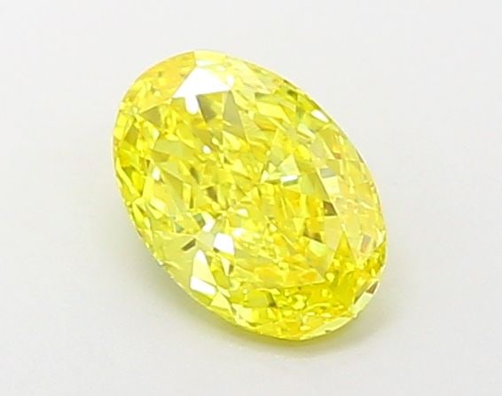 Loose Diamond - OVAL 1.01ct Fancy Vivid Yellow VVS2: Loose Diamond - OVAL 1.01ct Fancy Vivid Yellow VVS2 Source: This is a real non-mined Diamond that has been grown in a lab Shape: OVAL Carats: 1.01 Color: Fancy Vivid Yellow Certification: IGI Video: