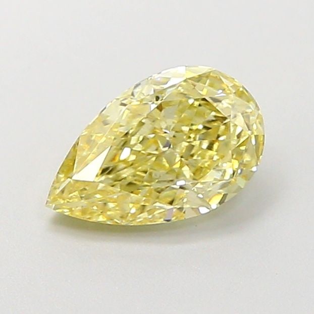 Loose Diamond - PEAR 1.05ct Fancy Light Yellow VS1: Loose Diamond - PEAR 1.05ct Fancy Light Yellow VS1 Source: This is a real non-mined Diamond that has been grown in a lab Shape: PEAR Carats: 1.05 Color: Fancy Light Yellow Certification: IGI Video: