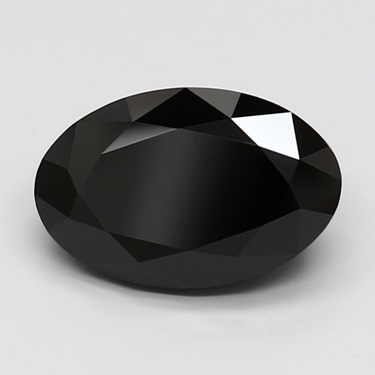 Loose Diamond - OVAL 2.7ct Fancy Dark Black VS1: Loose Diamond - OVAL 2.7ct Fancy Dark Black VS1 Source: This is a real non-mined Diamond that has been grown in a lab Shape: OVAL Carats: 2.7 Color: Fancy Dark Black Certification: NONE Video: