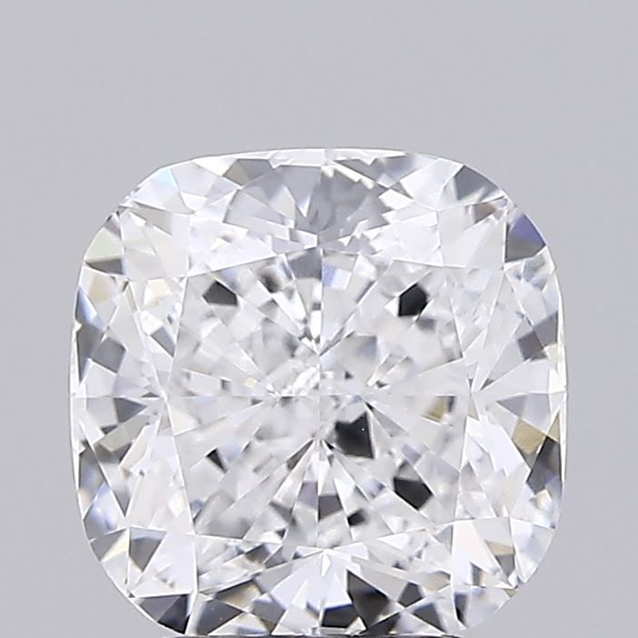 Loose Diamond - CUSHION MODIFIED 3.0ct D VVS2: Loose Diamond - CUSHION MODIFIED 3.0ct D VVS2 Source: This is a real non-mined Diamond that has been grown in a lab Shape: CUSHION MODIFIED Carats: 3.0 Color: D Clarity: VVS2 Certification: IGI Video: