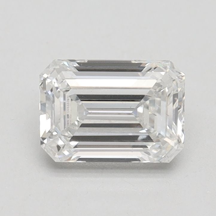 Loose Diamond - EMERALD 0.9ct F VS2: Loose Diamond - EMERALD 0.9ct F VS2 Source: This is a real non-mined Diamond that has been grown in a lab Shape: EMERALD Carats: 0.9 Color: F Clarity: VS2 Certification: IGI Video: