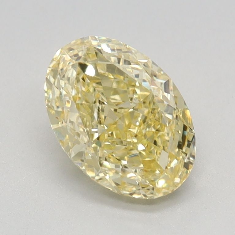 Loose Diamond - OVAL 1.07ct Fancy Intense Yellow VVS2: Loose Diamond - OVAL 1.07ct Fancy Intense Yellow VVS2 Source: This is a real non-mined Diamond that has been grown in a lab Shape: OVAL Carats: 1.07 Color: Fancy Intense Yellow Certification: IGI
