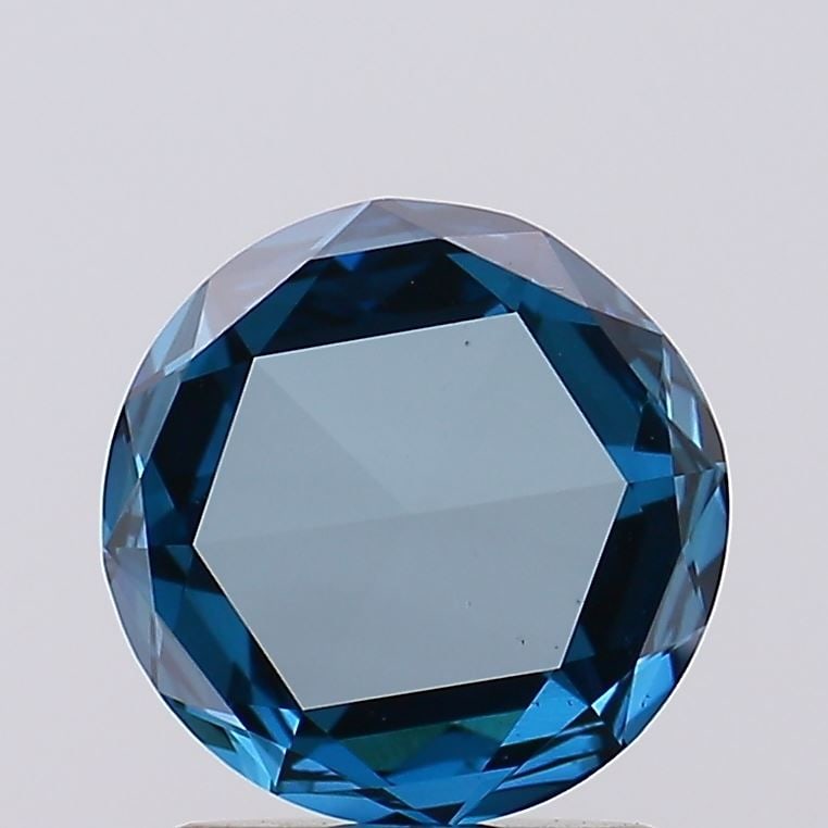 Loose Diamond - ROSE 0.83ct Fancy Vivid Blue VS2: Loose Diamond - ROSE 0.83ct Fancy Vivid Blue VS2 Source: This is a real non-mined Diamond that has been grown in a lab Shape: ROSE Carats: 0.83 Color: Fancy Vivid Blue Certification: NONE Video: