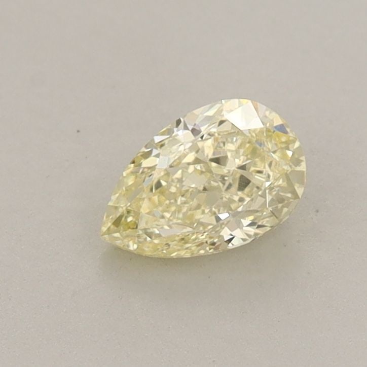 Loose Diamond - PEAR 0.53ct Fancy Light Yellow VS1: Loose Diamond - PEAR 0.53ct Fancy Light Yellow VS1 Source: This is a real non-mined Diamond that has been grown in a lab Shape: PEAR Carats: 0.53 Color: Fancy Light Yellow Certification: IGI Video: