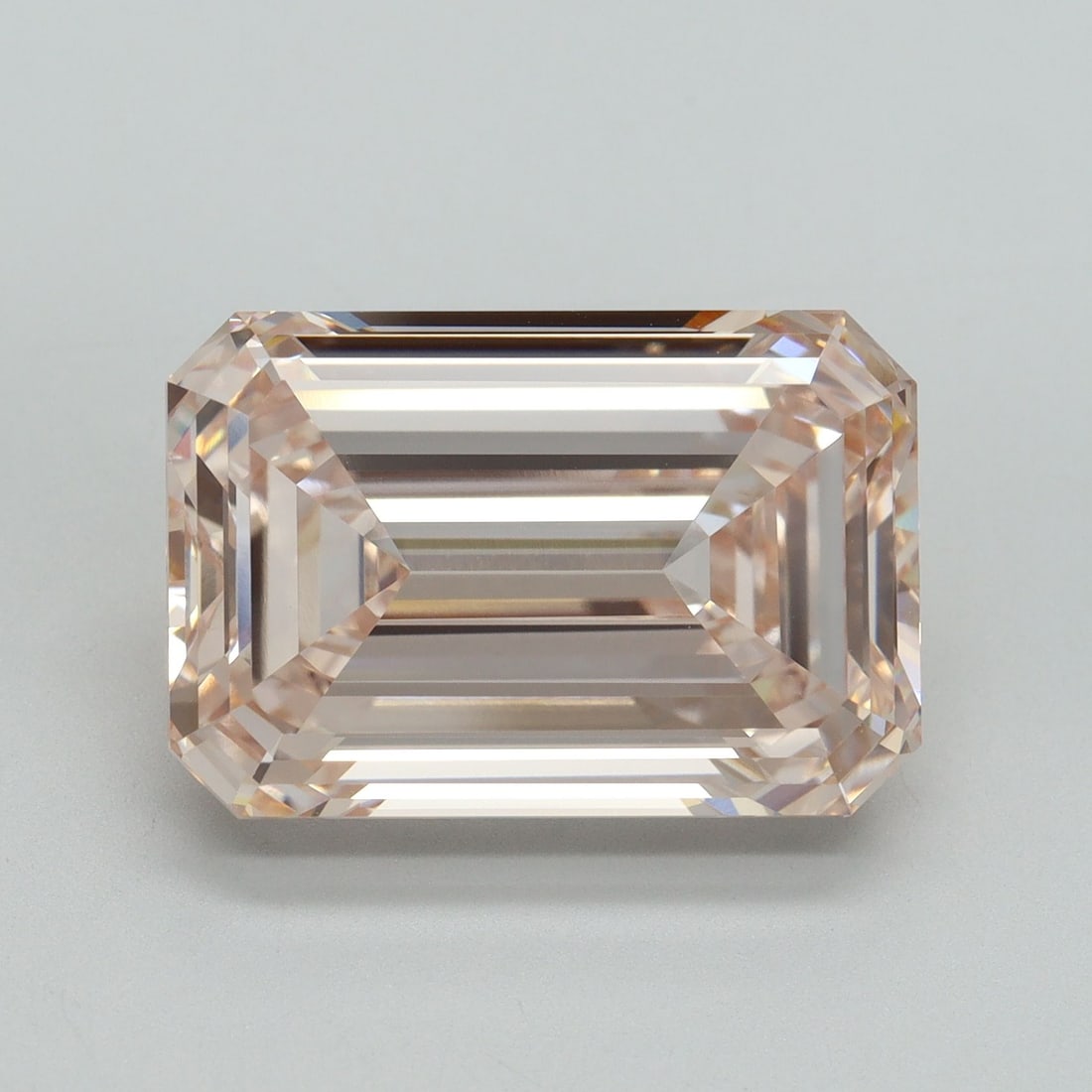 Loose Diamond - EMERALD 10.5ct Fancy Pink VVS2: Loose Diamond - EMERALD 10.5ct Fancy Pink VVS2 Source: This is a real non-mined Diamond that has been grown in a lab Shape: EMERALD Carats: 10.5 Color: Fancy Pink Certification: IGI Video: