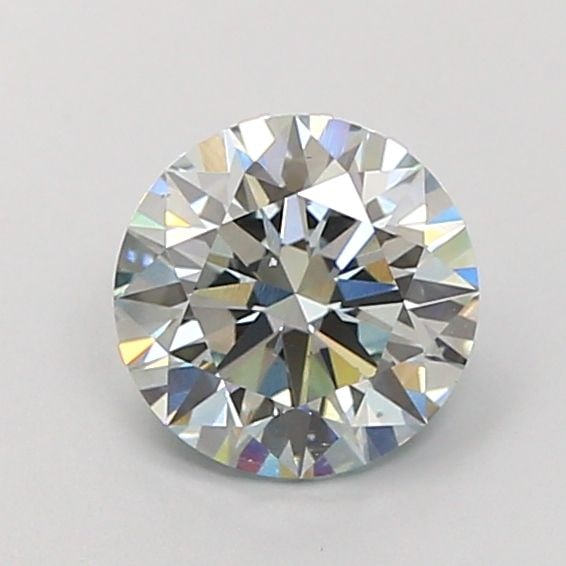 Ideal Loose Diamond - ROUND 2.05ct Fancy Light Blueish Green VS1: Ideal Loose Diamond - ROUND 2.05ct Fancy Light Blueish Green VS1 Source: This is a real non-mined Diamond that has been grown in a lab Shape: ROUND Carats: 2.05 Color: Fancy Light Blueish Green Certif