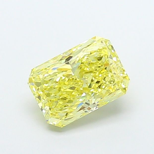 Loose Diamond - RADIANT 2.59ct Fancy Intense Yellow VS1: Loose Diamond - RADIANT 2.59ct Fancy Intense Yellow VS1 Source: This is a real non-mined Diamond that has been grown in a lab Shape: RADIANT Carats: 2.59 Color: Fancy Intense Yellow Certification: IGI