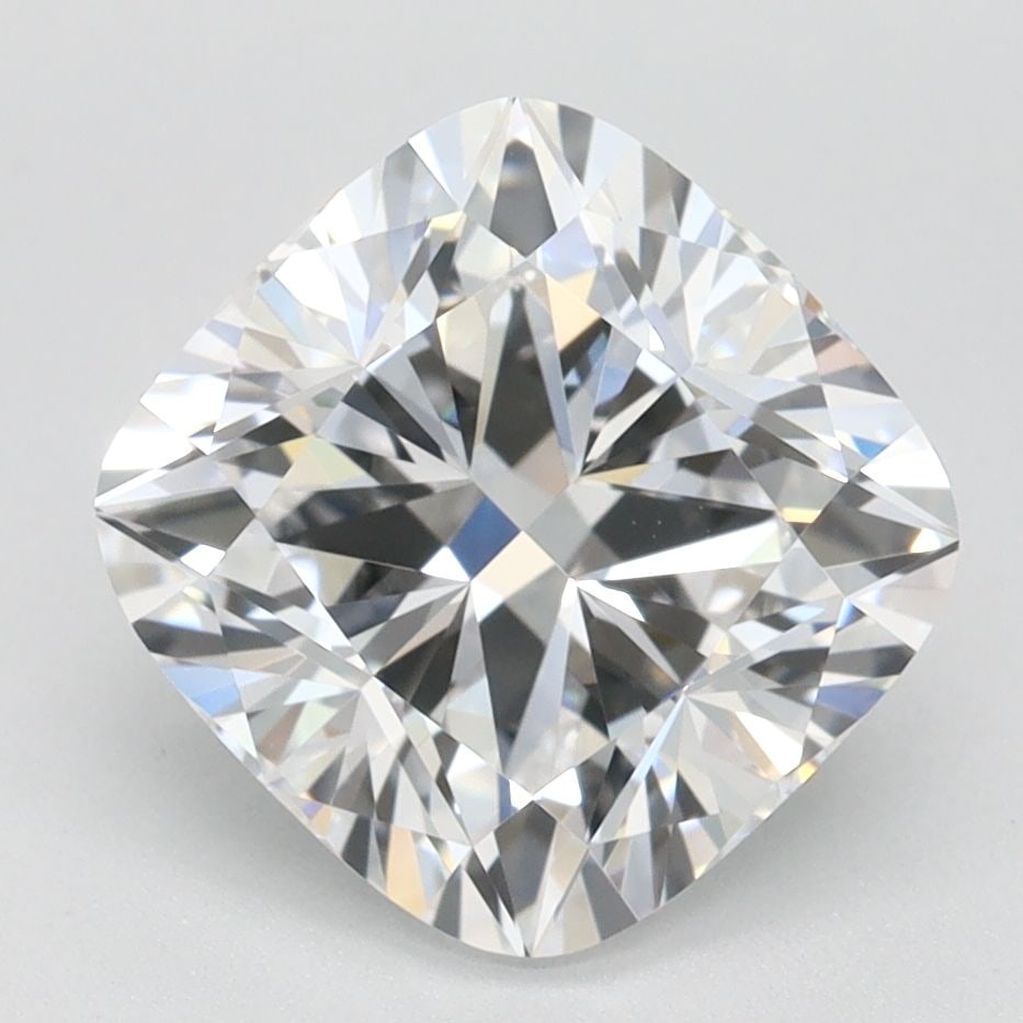 Loose Diamond - CUSHION MODIFIED 2.48ct D FL: Loose Diamond - CUSHION MODIFIED 2.48ct D FL Source: This is a real non-mined Diamond that has been grown in a lab Shape: CUSHION MODIFIED Carats: 2.48 Color: D Clarity: FL Certification: IGI Video: