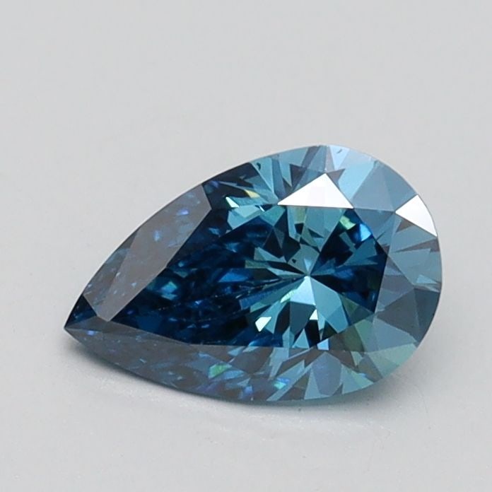 Loose Diamond - PEAR 0.6ct Fancy Vivid Blue VS2: Loose Diamond - PEAR 0.6ct Fancy Vivid Blue VS2 Source: This is a real non-mined Diamond that has been grown in a lab Shape: PEAR Carats: 0.6 Color: Fancy Vivid Blue Certification: IGI Video: