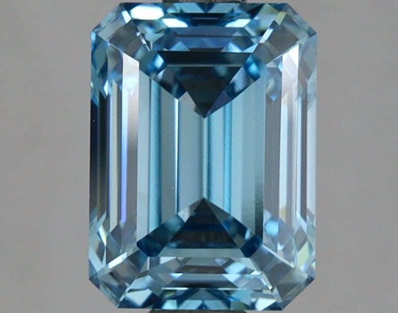 Loose Diamond - EMERALD 2.24ct Fancy Vivid Blue VVS2: Loose Diamond - EMERALD 2.24ct Fancy Vivid Blue VVS2 Source: This is a real non-mined Diamond that has been grown in a lab Shape: EMERALD Carats: 2.24 Color: Fancy Vivid Blue Certification: IGI Video: