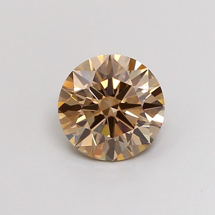 Ideal Loose Diamond - ROUND 1.08ct Fancy Brown VVS2: Ideal Loose Diamond - ROUND 1.08ct Fancy Brown VVS2 Source: This is a real non-mined Diamond that has been grown in a lab Shape: ROUND Carats: 1.08 Color: Fancy Brown Certification: IGI Additional ima