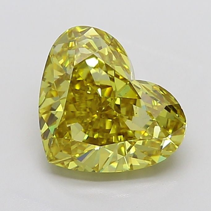 Loose Diamond - HEART 4.81ct Fancy Intense Yellow VS2: Loose Diamond - HEART 4.81ct Fancy Intense Yellow VS2 Source: This is a real non-mined Diamond that has been grown in a lab Shape: HEART Carats: 4.81 Color: Fancy Intense Yellow Certification: IGI Add