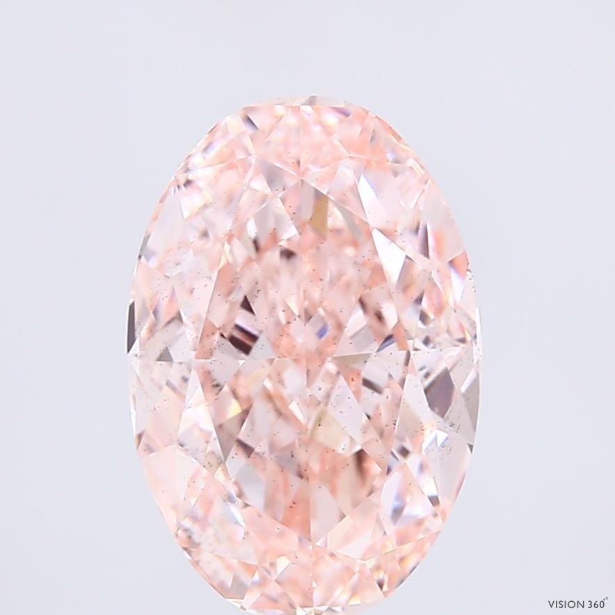 Loose Diamond - OVAL 3.67ct Fancy Intense Pink VS2: Loose Diamond - OVAL 3.67ct Fancy Intense Pink VS2 Source: This is a real non-mined Diamond that has been grown in a lab Shape: OVAL Carats: 3.67 Color: Fancy Intense Pink Certification: IGI Video:
