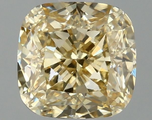 Loose Diamond - CUSHION MODIFIED 2.09ct Fancy Intense Yellow VVS2: Loose Diamond - CUSHION MODIFIED 2.09ct Fancy Intense Yellow VVS2 Source: This is a real non-mined Diamond that has been grown in a lab Shape: CUSHION MODIFIED Carats: 2.09 Color: Fancy Intense Yellow