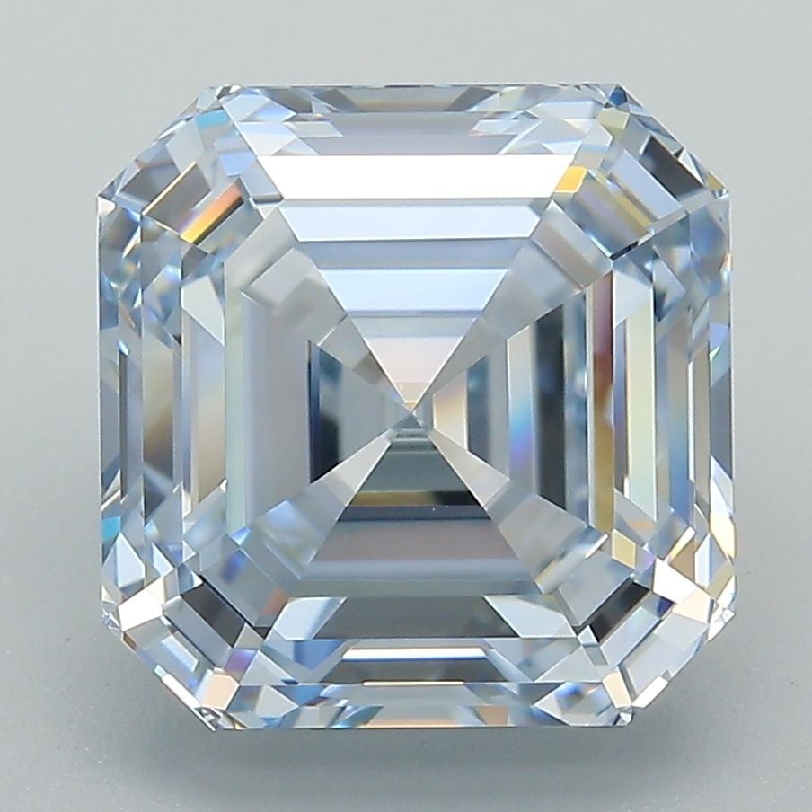 Loose Diamond - SQUARE EMERALD 5.16ct Fancy Blue VVS2: Loose Diamond - SQUARE EMERALD 5.16ct Fancy Blue VVS2 Source: This is a real non-mined Diamond that has been grown in a lab Shape: SQUARE EMERALD Carats: 5.16 Color: Fancy Blue Certification: IGI Vide