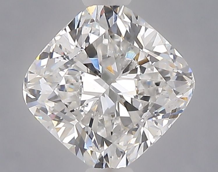 Loose Diamond - CUSHION BRILLIANT 1.54ct E VS1: Loose Diamond - CUSHION BRILLIANT 1.54ct E VS1 Source: This is a real non-mined Diamond that has been grown in a lab Shape: CUSHION BRILLIANT Carats: 1.54 Color: E Clarity: VS1 Certification: NONE Vid