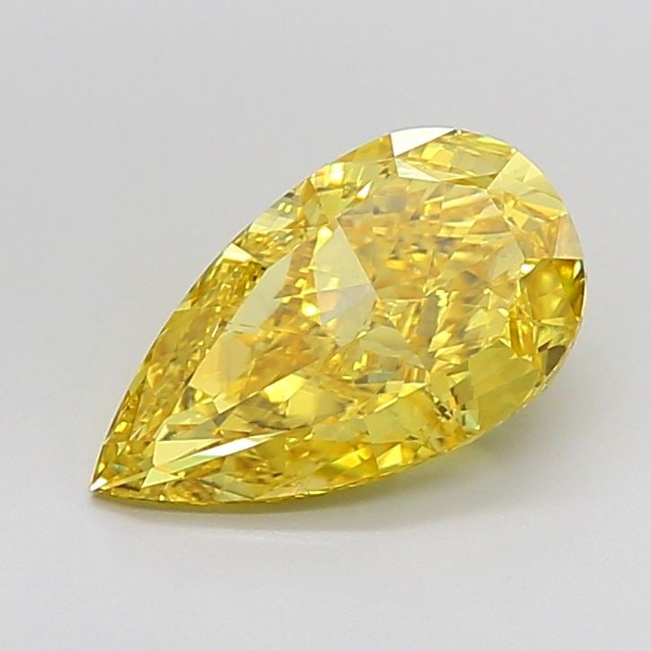 Loose Diamond - PEAR 3.02ct Fancy Vivid Yellow VS1: Loose Diamond - PEAR 3.02ct Fancy Vivid Yellow VS1 Source: This is a real non-mined Diamond that has been grown in a lab Shape: PEAR Carats: 3.02 Color: Fancy Vivid Yellow Certification: IGI Video: