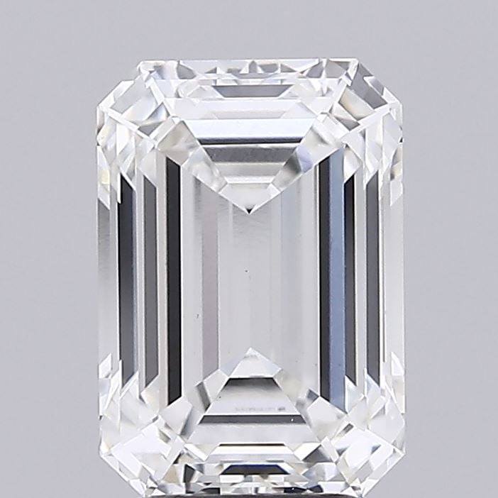 Loose Diamond - EMERALD 3.52ct F VS1: Loose Diamond - EMERALD 3.52ct F VS1 Source: This is a real non-mined Diamond that has been grown in a lab Shape: EMERALD Carats: 3.52 Color: F Clarity: VS1 Certification: IGI Video:
