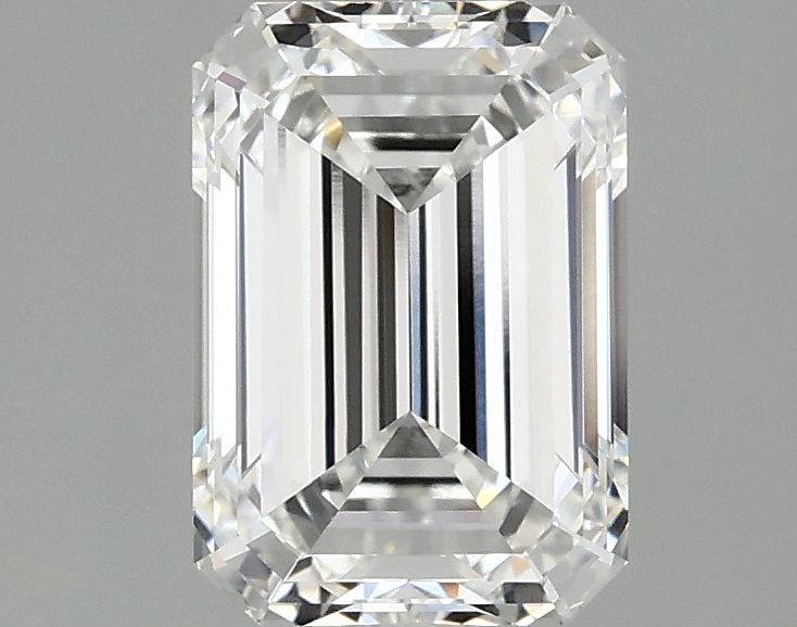 Loose Diamond - EMERALD 1.92ct F VVS1: Loose Diamond - EMERALD 1.92ct F VVS1 Source: This is a real non-mined Diamond that has been grown in a lab Shape: EMERALD Carats: 1.92 Color: F Clarity: VVS1 Certification: IGI Video: