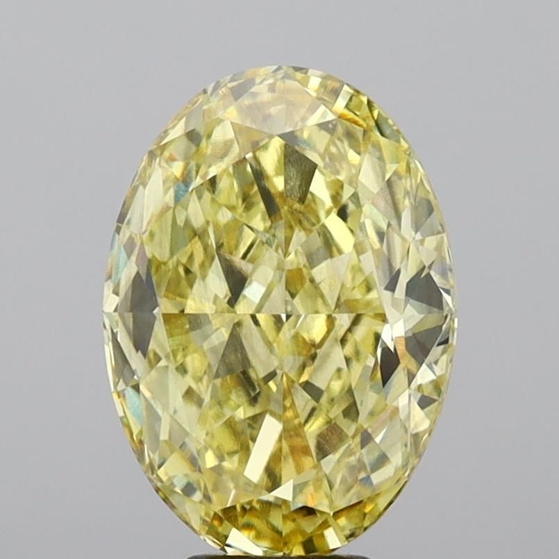 Loose Diamond - OVAL 7.81ct Fancy Intense Yellow VS2: Loose Diamond - OVAL 7.81ct Fancy Intense Yellow VS2 Source: This is a real non-mined Diamond that has been grown in a lab Shape: OVAL Carats: 7.81 Color: Fancy Intense Yellow Certification: IGI Video