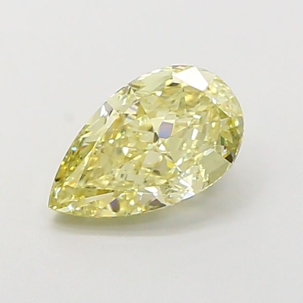 Loose Diamond - PEAR 1.51ct Fancy Yellow VVS2: Loose Diamond - PEAR 1.51ct Fancy Yellow VVS2 Source: This is a real non-mined Diamond that has been grown in a lab Shape: PEAR Carats: 1.51 Color: Fancy Yellow Certification: IGI Video: